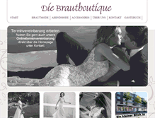 Tablet Screenshot of brautboutique-nms.de